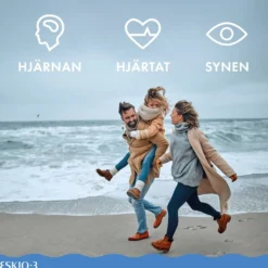 Eskio-3 High Omega-3 Fiskolja 120 kapslar