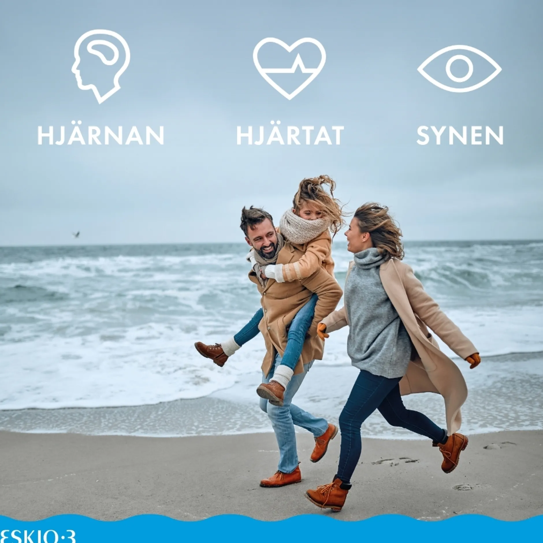 Eskio-3 Pure Omega-3 120 kapslar