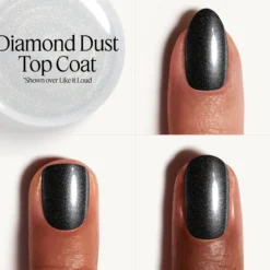 Essie Gel Couture Nail Polish 574 Diamond Dust Top Coat 13,5 ml