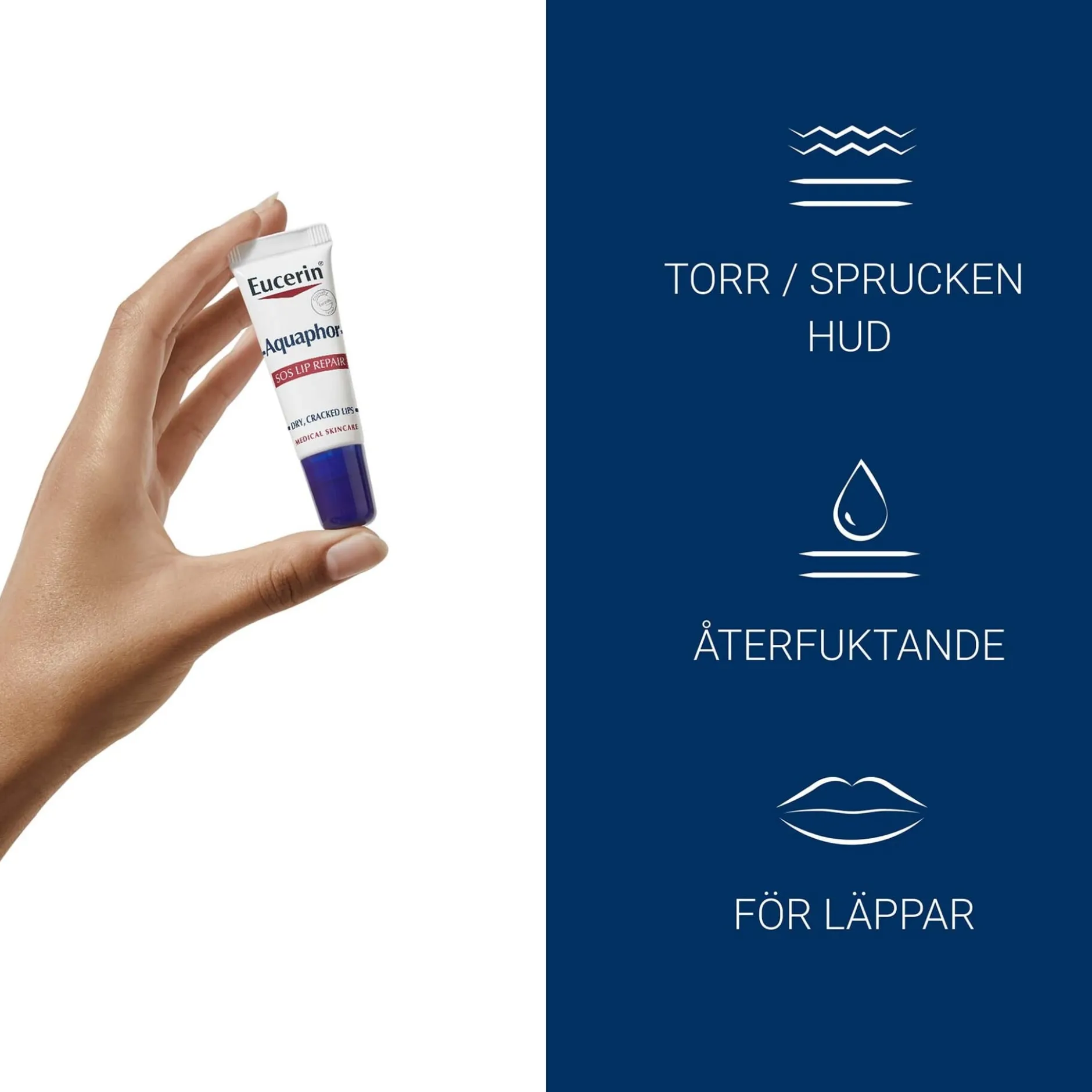 Eucerin Aquaphor SOS Lip Care 10 ml