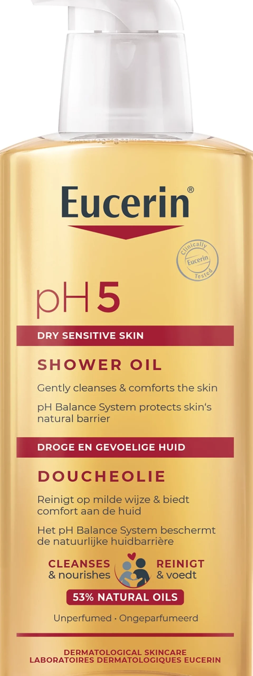 Eucerin pH5 Shower Oil Oparfymerad 400 ml
