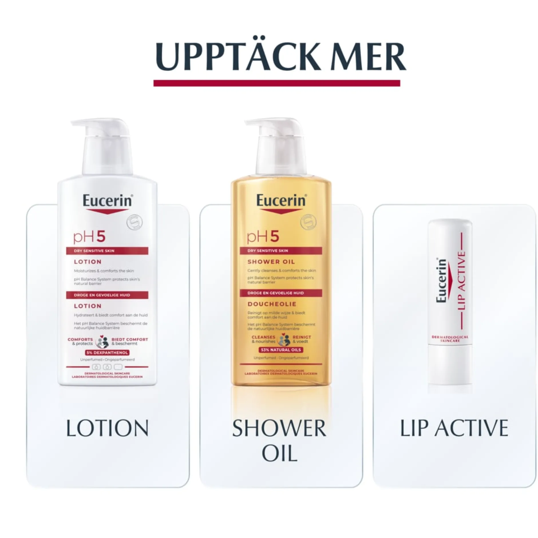 Eucerin pH5 Shower Oil Oparfymerad 400 ml