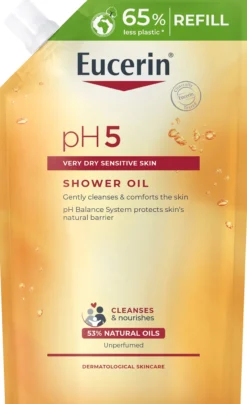 Eucerin pH5 Shower Oil Refill Oparfymerad 400 ml