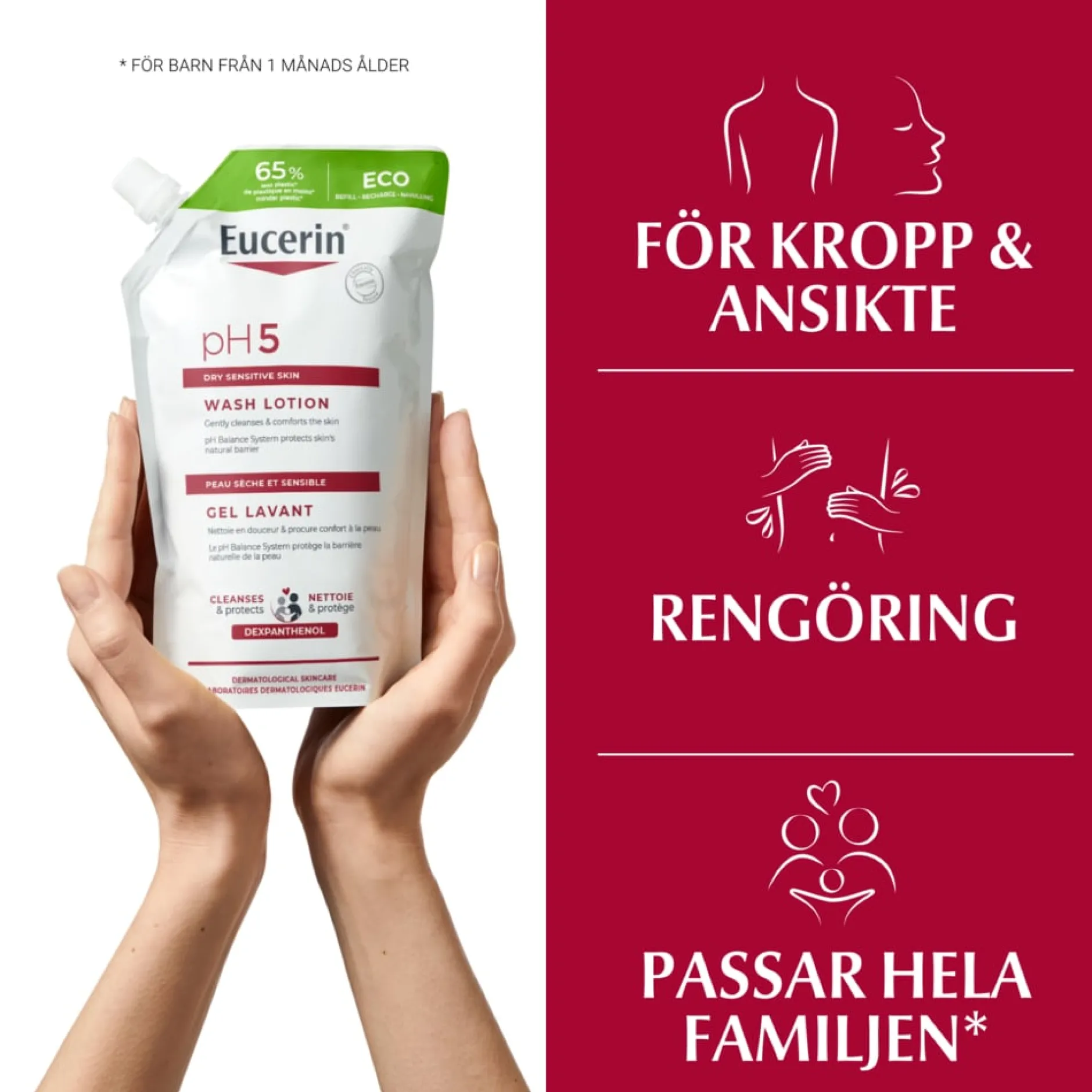 Eucerin pH5 Washlotion Refill 400 ml