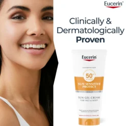 Eucerin Sun Sensitive Protect Gel Cream SPF 50+ 200 ml