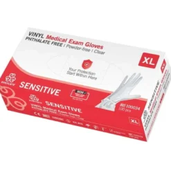 Evercare Vinylhandskar extra large 100 st