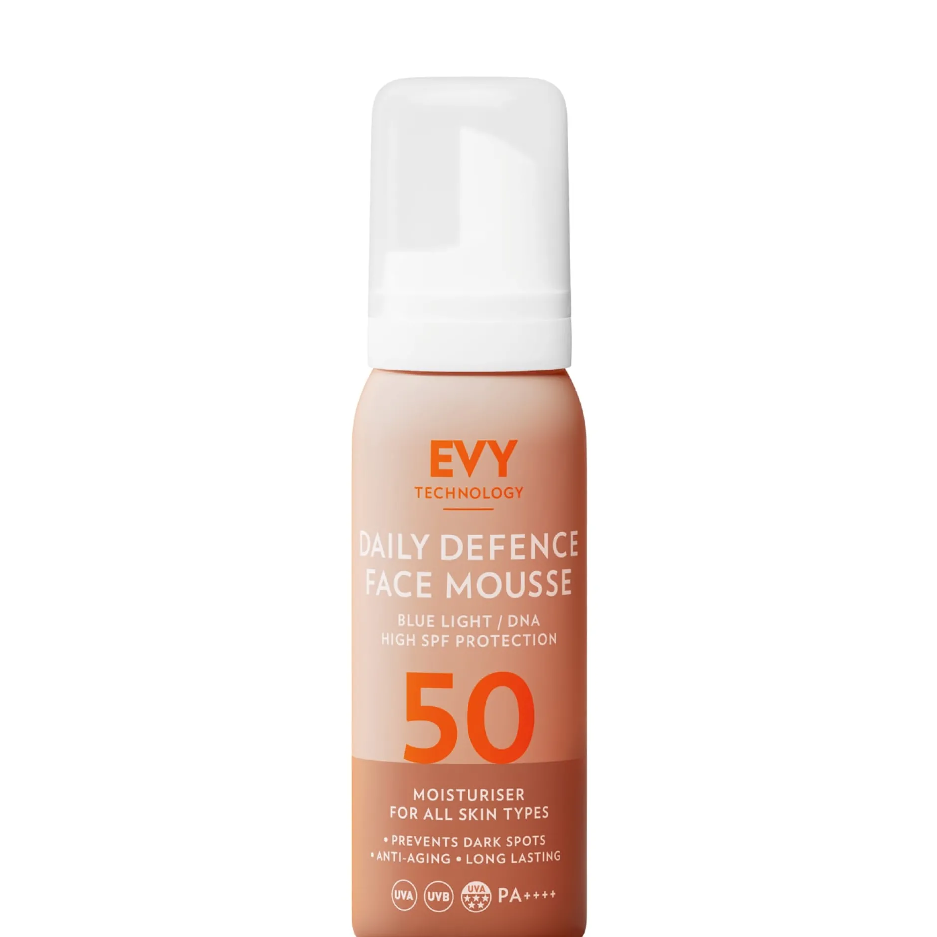 EVY Daily Defence Face Mousse SPF50 75 ml