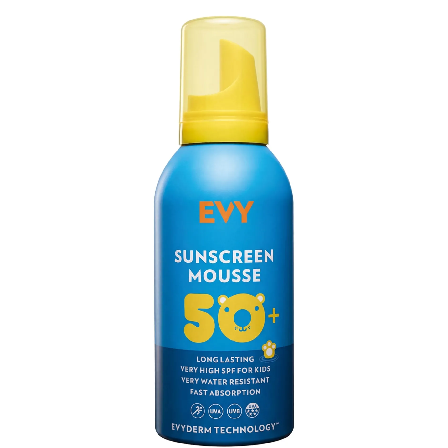 EVY Sunscreen Mousse SPF 50 Kids 150 ml