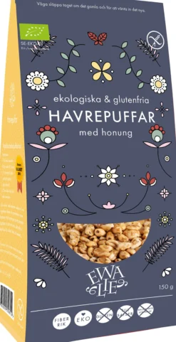 Ewalie Glutenfria Havrepuffar 150 g
