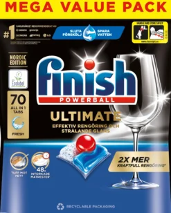 Finish Ultimate All in One Maskindisktabletter 70 st