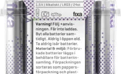 Fixa Batterier LR03 AAA 24 st