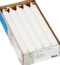 Fixa Kronljus Vit 10 st