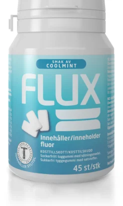 Flux Coolmint Tuggummi Burk 1 x 45 st