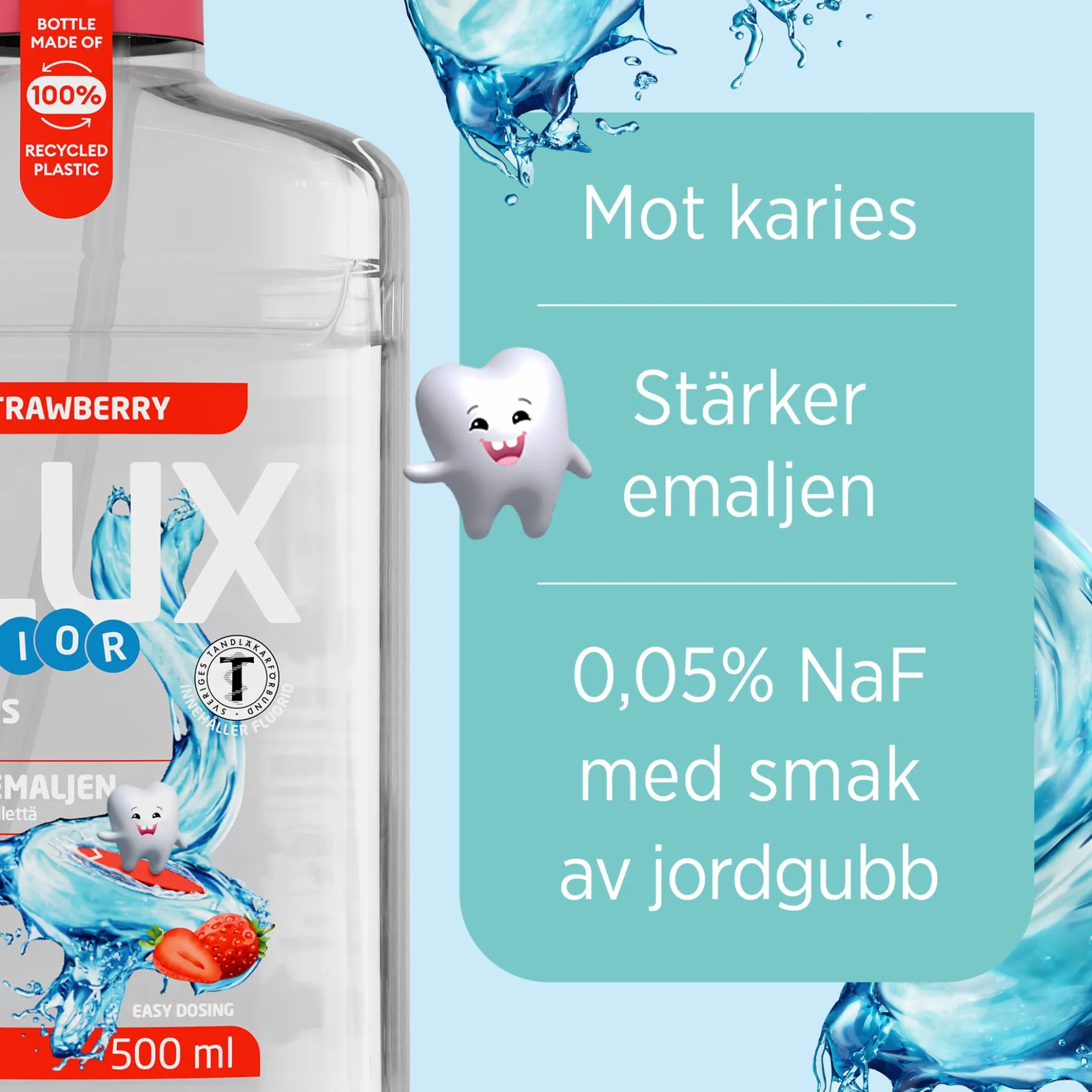 FLUX Junior Strawberry 500 ml