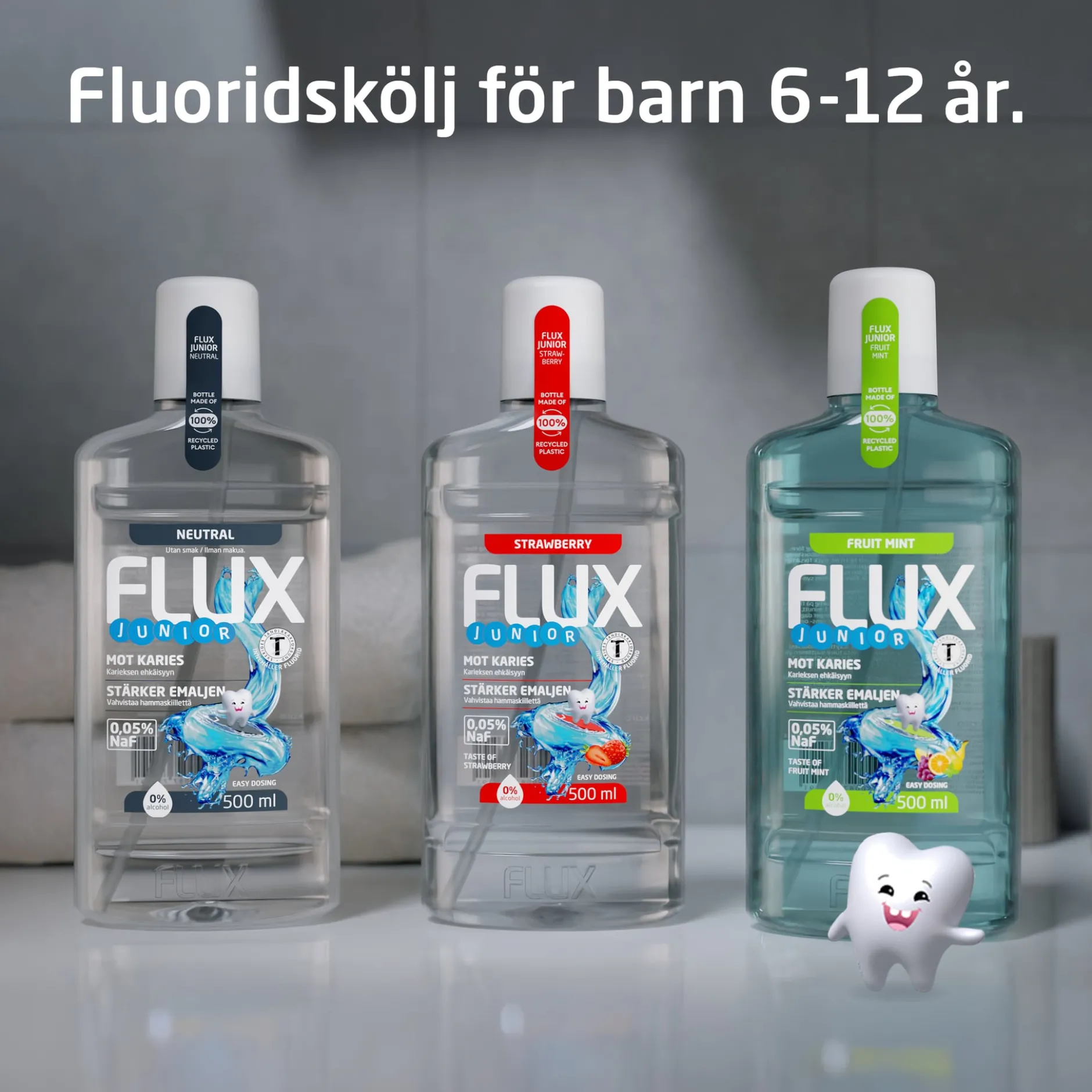 FLUX Junior Strawberry 500 ml
