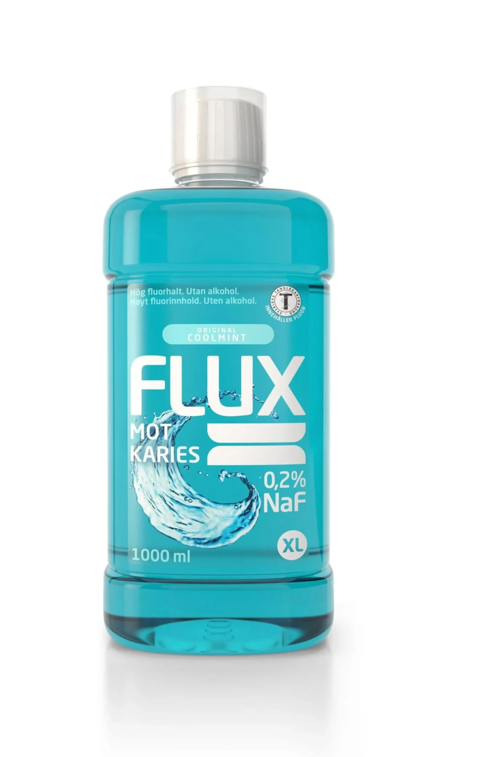 Flux Soft Mint Munskölj 1000 ml