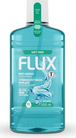 Flux Soft Mint Munskölj 500 ml