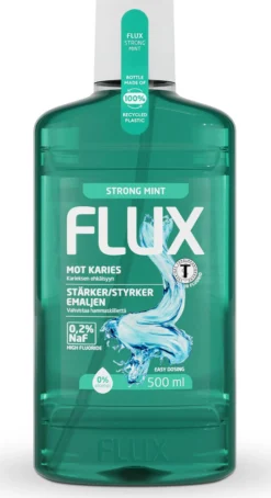 Flux Strong Mint Munskölj 500 ml