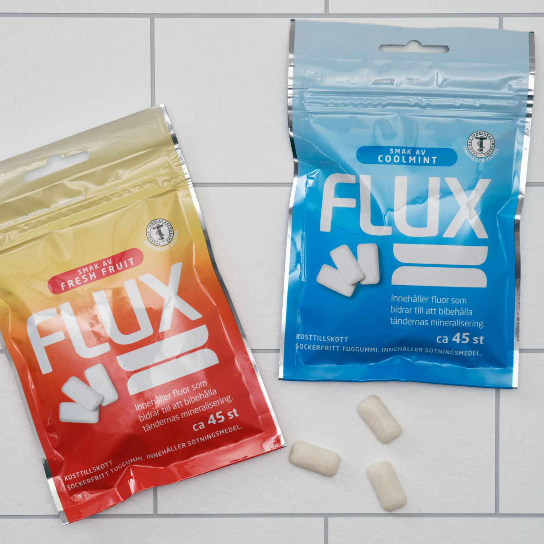FLUX Tuggummi Fresh Fruit 45 st