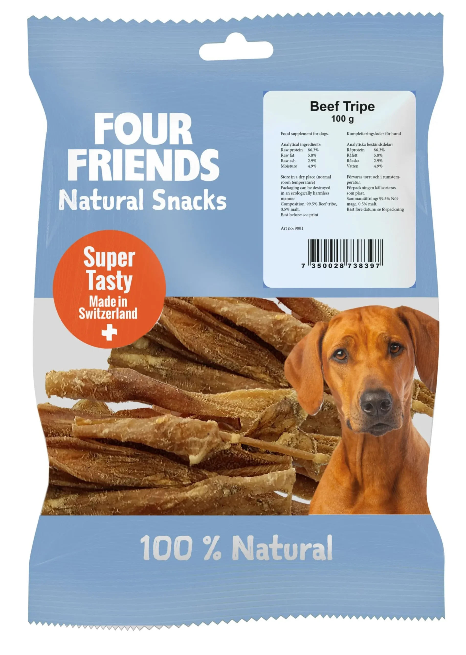 Fourfriends Beef Tripe 100 g