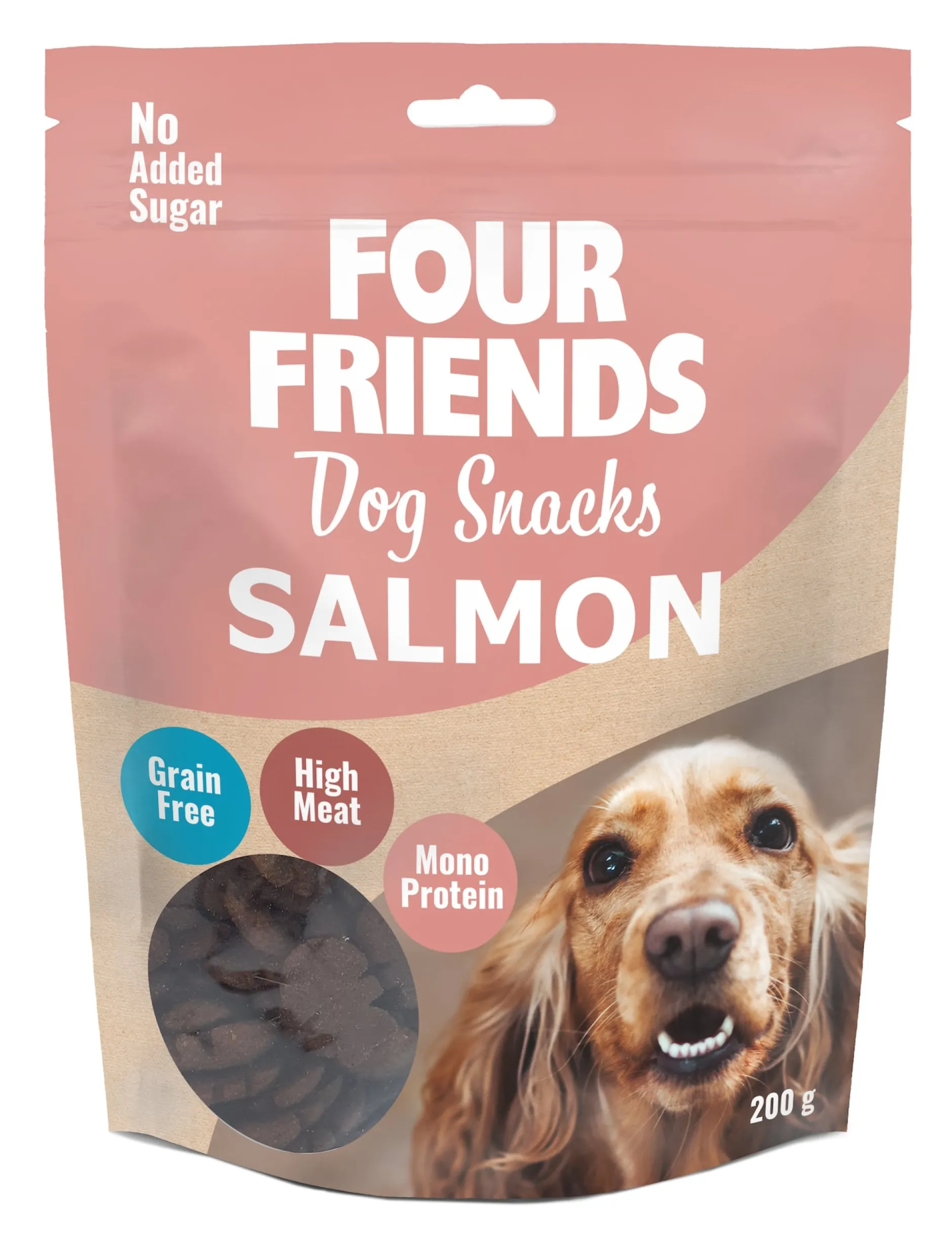 FourFriends Dog Snacks Salmon 200 g