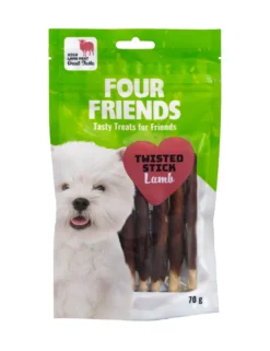 Fourfriends Twisted Stick Lamb 12,5 cm 7 st