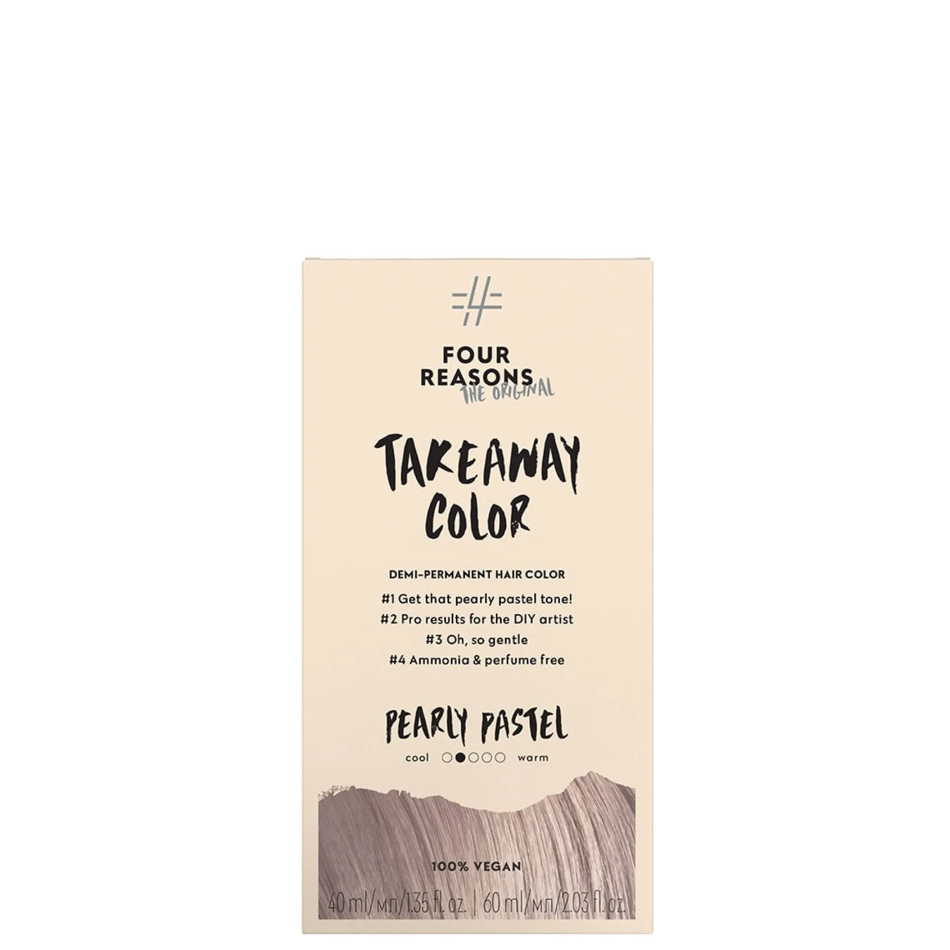 Four Reasons Take Away Color 9.12 Pearly Pastel 100 ml