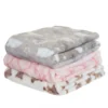Fresh Kid Filt Rosett Deluxe rosa 75x100cm