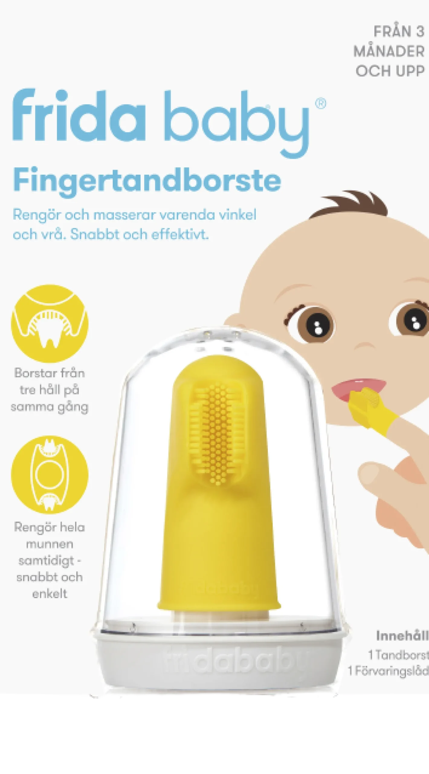 Frida baby Fingertandborste 1 st