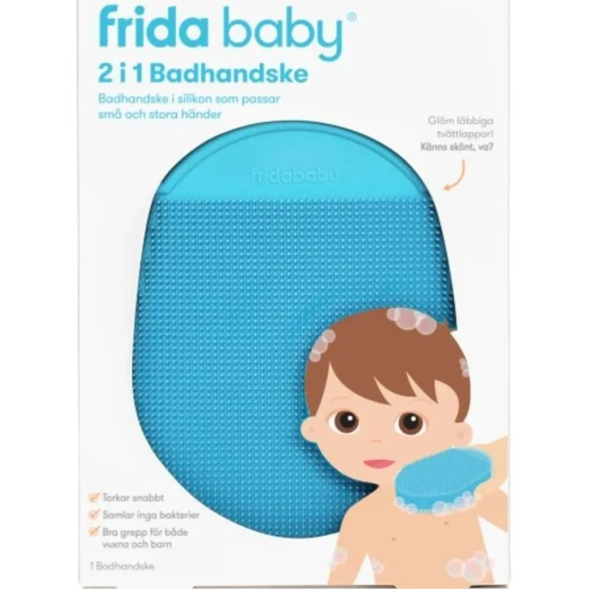 Frida Baby 2-i-1 Badhandske 1st
