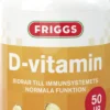 Friggs D-vitamin 50 µg 90 kapslar