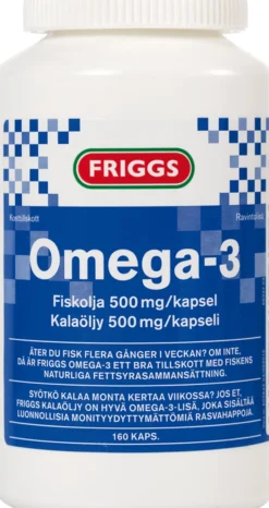 Friggs Omega-3 160 kapslar