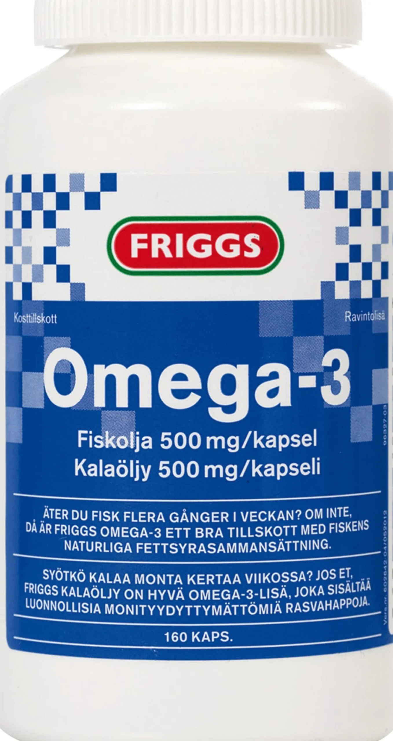 Friggs Omega-3 160 kapslar
