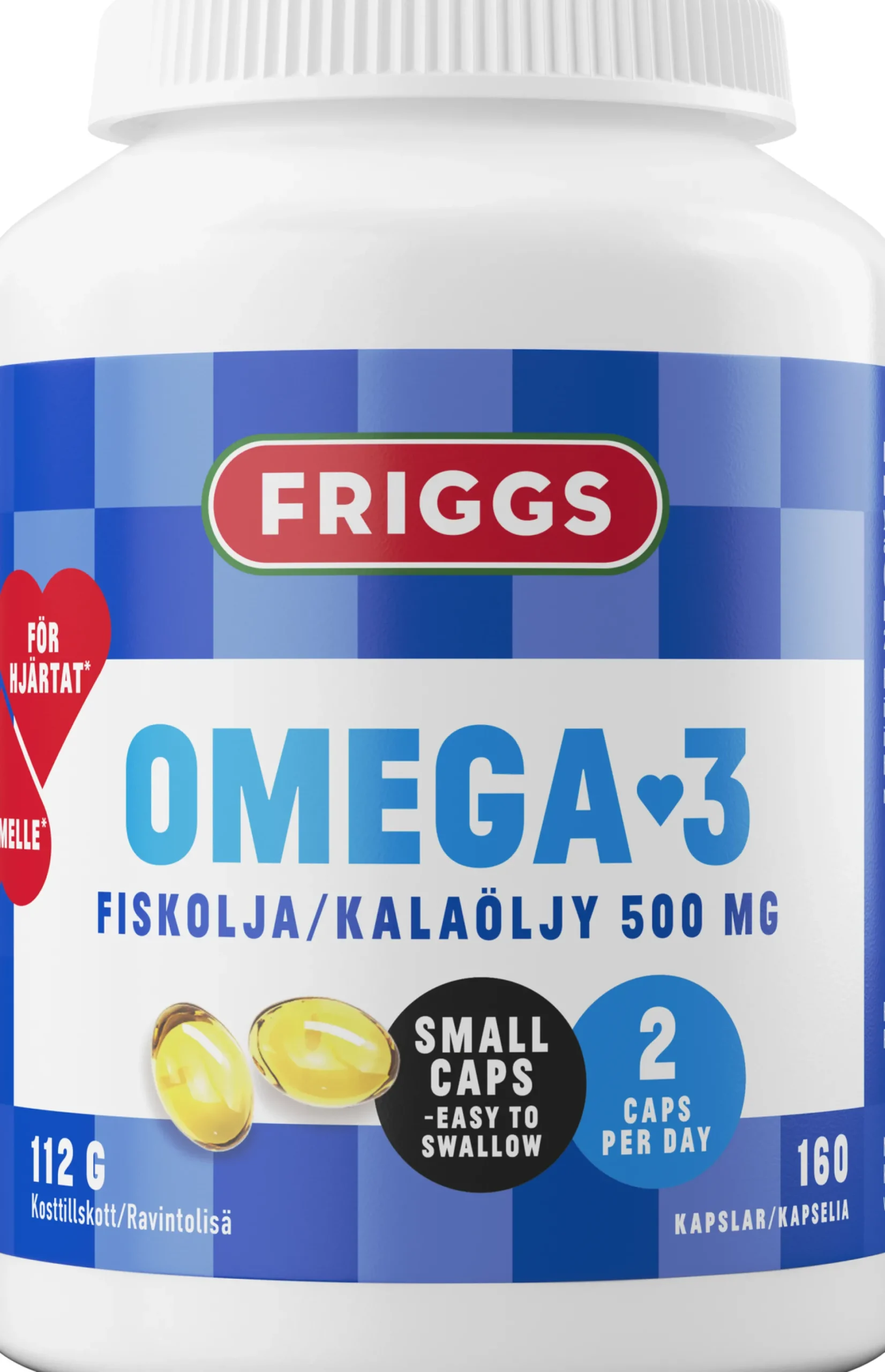 Friggs Omega-3 160 kapslar