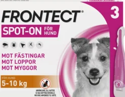 FRONTECT Spot-On Hund 5-10 kg 1 ml x 3 st