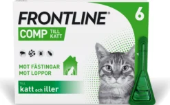 Frontline Comp Spot-on Lösning Katt 50mg/60mg 6 x 0,5 ml