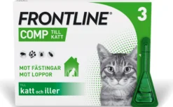 Frontline Comp Spot-on Lösning 50 mg/60 mg 3 x 0,5 ml