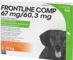 Frontline Comp Spot-on Lösning 67mg/60,3mg 3 x 0,67 ml