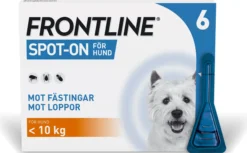 Frontline Vet 100 mg/ml Spot-on För Hund 6 x 0,67 ml