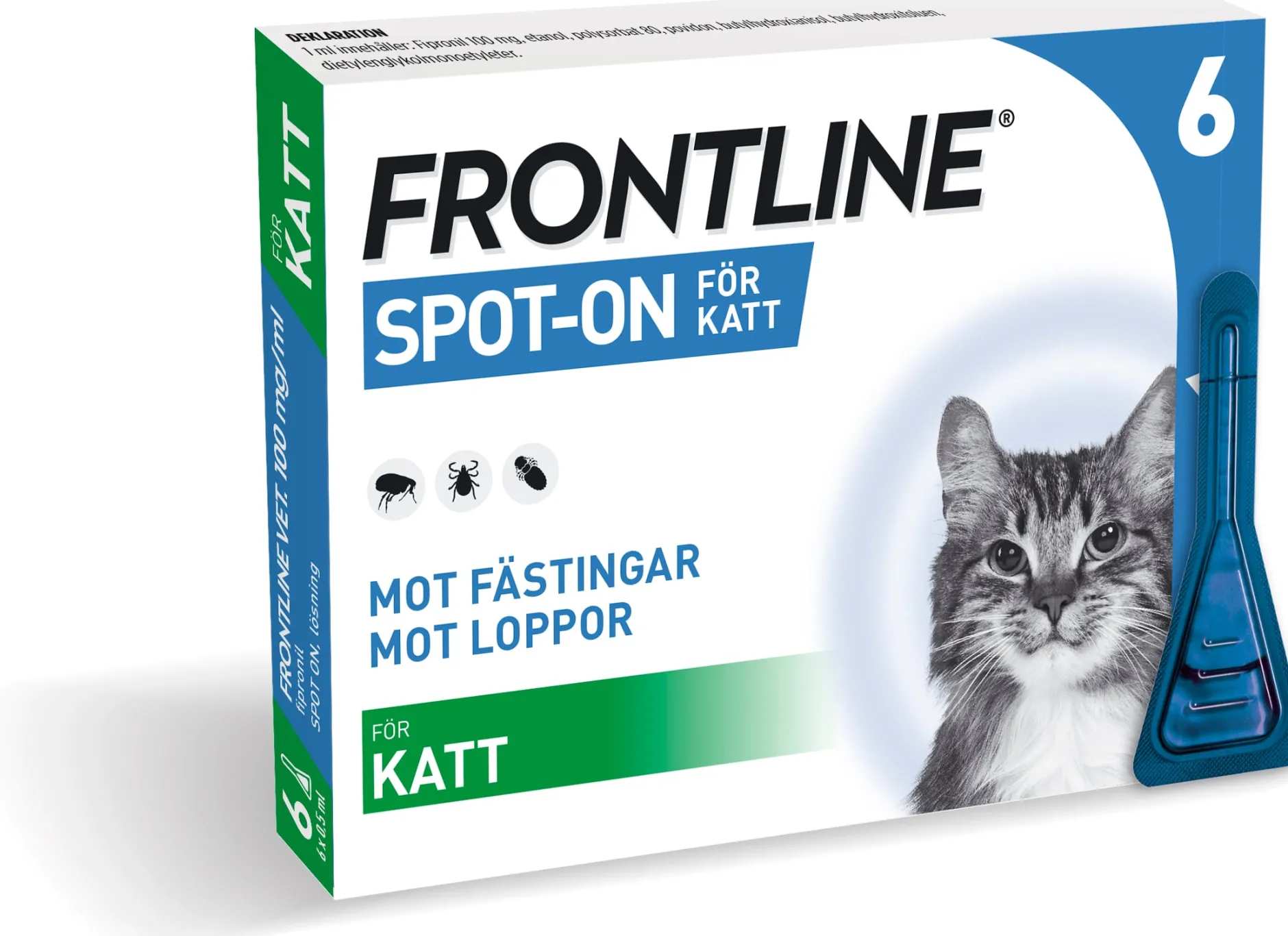 Frontline Vet 100mg/ml Spot-on lösning för katt 6 x 0,5ml
