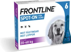 Frontline vet. spot-on, lösning 100 mg/ml, 6 x 2,68 ml