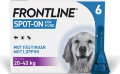 Frontline vet. spot-on, lösning 100 mg/ml, 6 x 2,68 ml