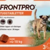 FRONTPRO Hund M 4-10 kg 283 mg afoxolaner 3 tuggtabletter