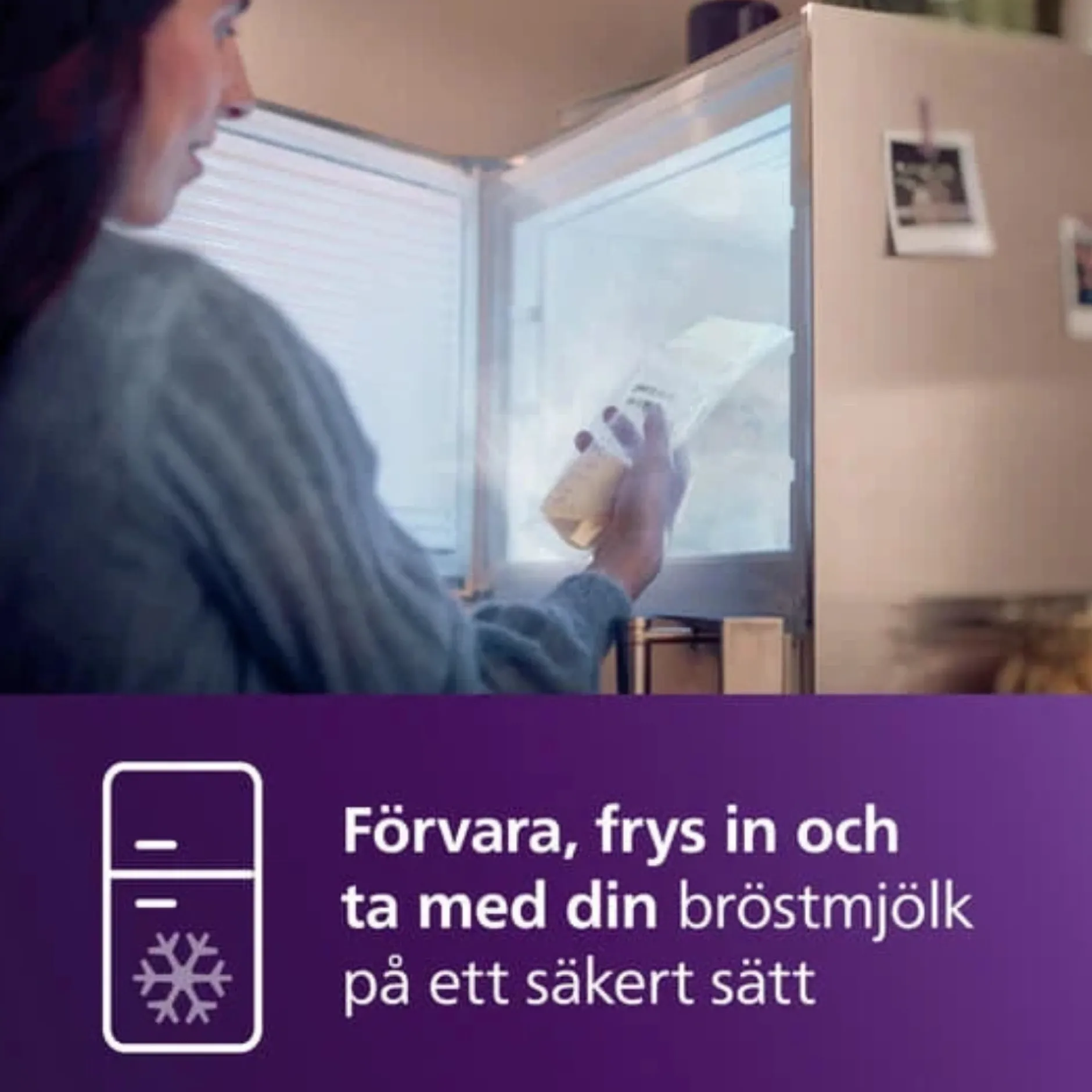 Förvaringspåsar för bröstmjölk 180 ml x 50 st
