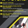 Futuro Deluxe Tumstöd Svart S/M 1 st