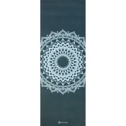 GAIAM Blue Aura Dove Marrakesh Yoga Mat 5mm