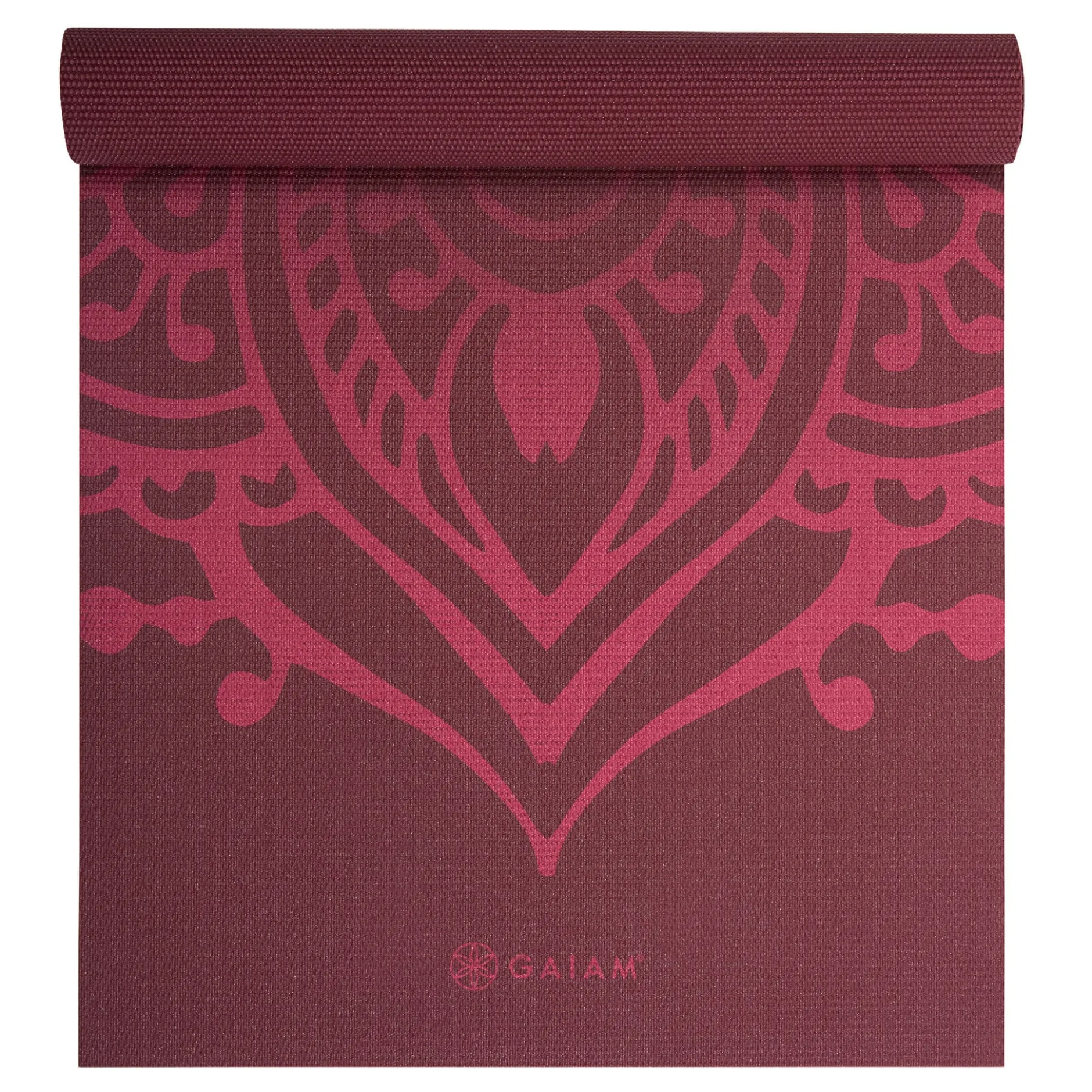 Gaiam Cherry Sundial Layers Yoga Mat Printed 5mm