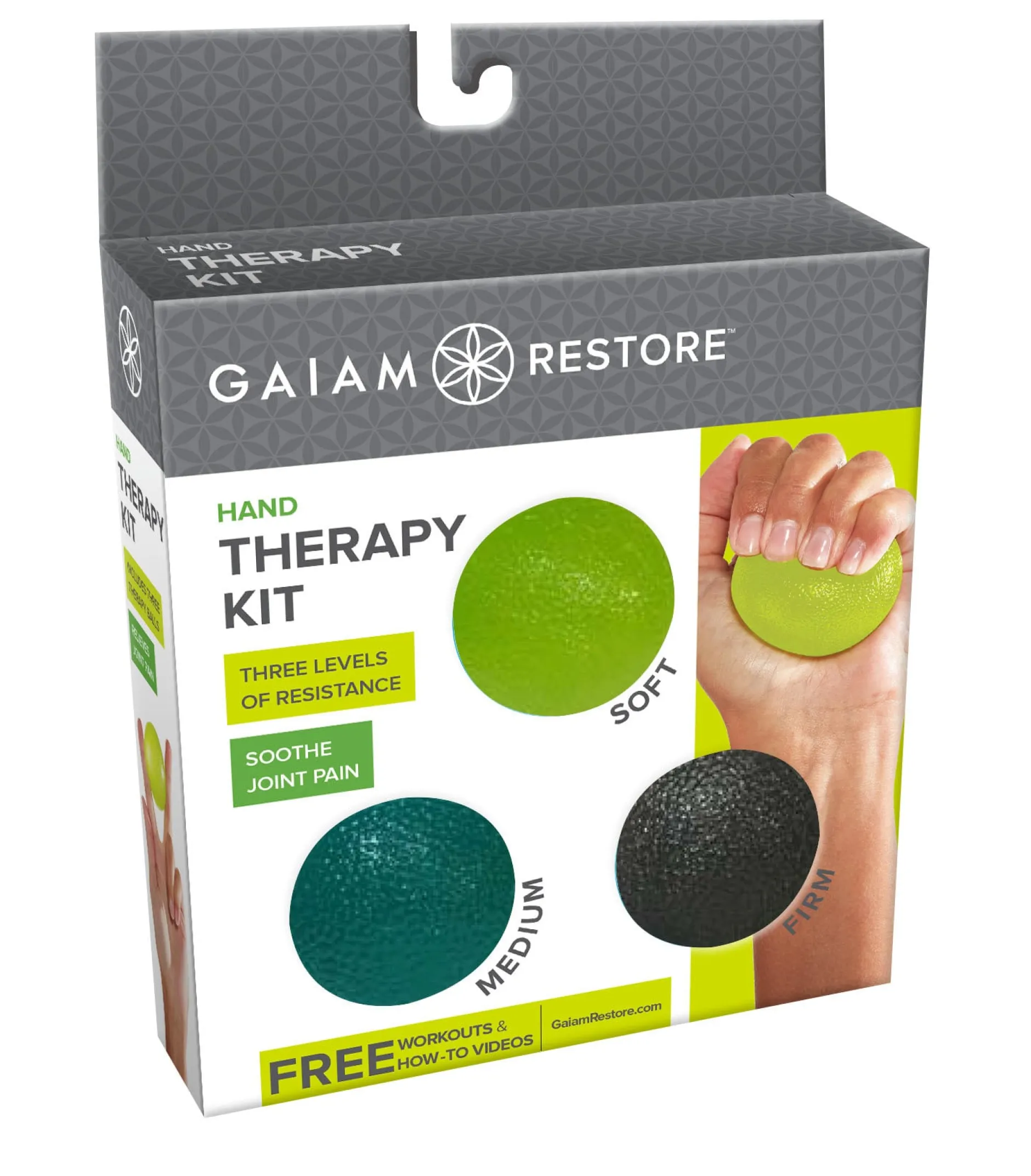 GAIAM Hand Therapy Kit