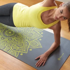 GAIAM 6mm Yoga Mat Citron Sundial