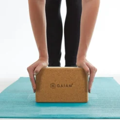 GAIAM Yoga Block Cork Brick